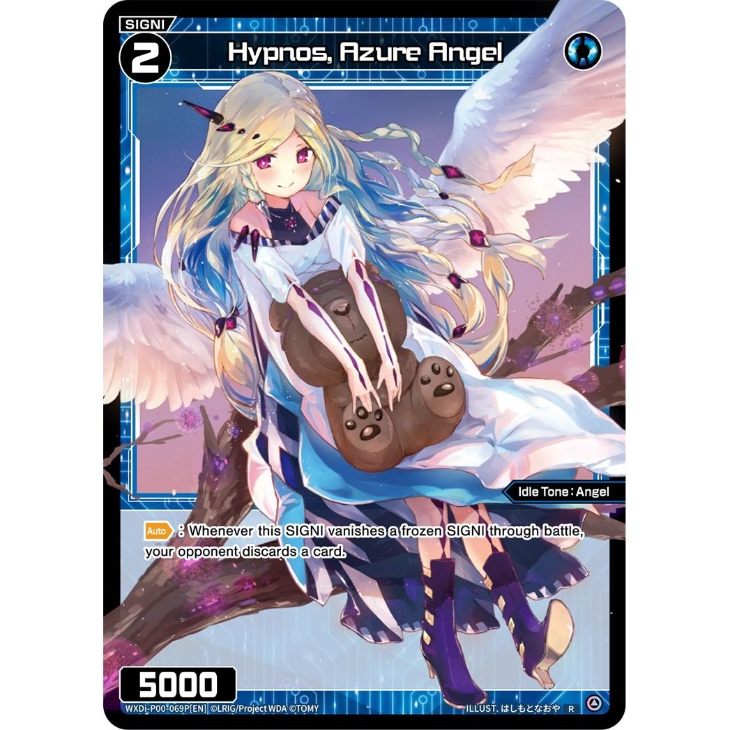 Image for Hypnos, Azure Angel (Parallel Foil) (WXDi-P00-069P[EN]) (WXDi-P00) - WIXOSS