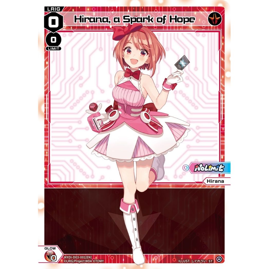 Image for Hirana, a Spark of Hope (WXDi-D03-001[EN]) (WXDi-D03) - WIXOSS