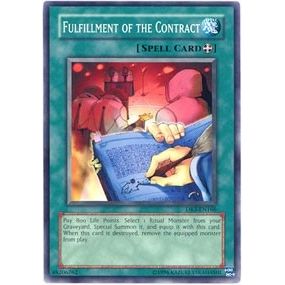 Image for Fulfillment of the Contract (DR3-EN166) (DR3) - YuGiOh
