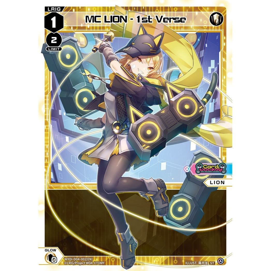 Image for MC LION - 1st Verse (WXDi-D04-002[EN]) (WXDi-D04) - WIXOSS