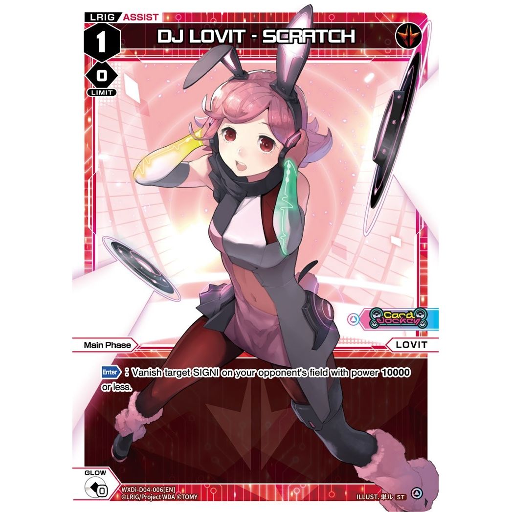 Image for DJ LOVIT - SCRATCH (WXDi-D04-006[EN]) (WXDi-D04) - WIXOSS