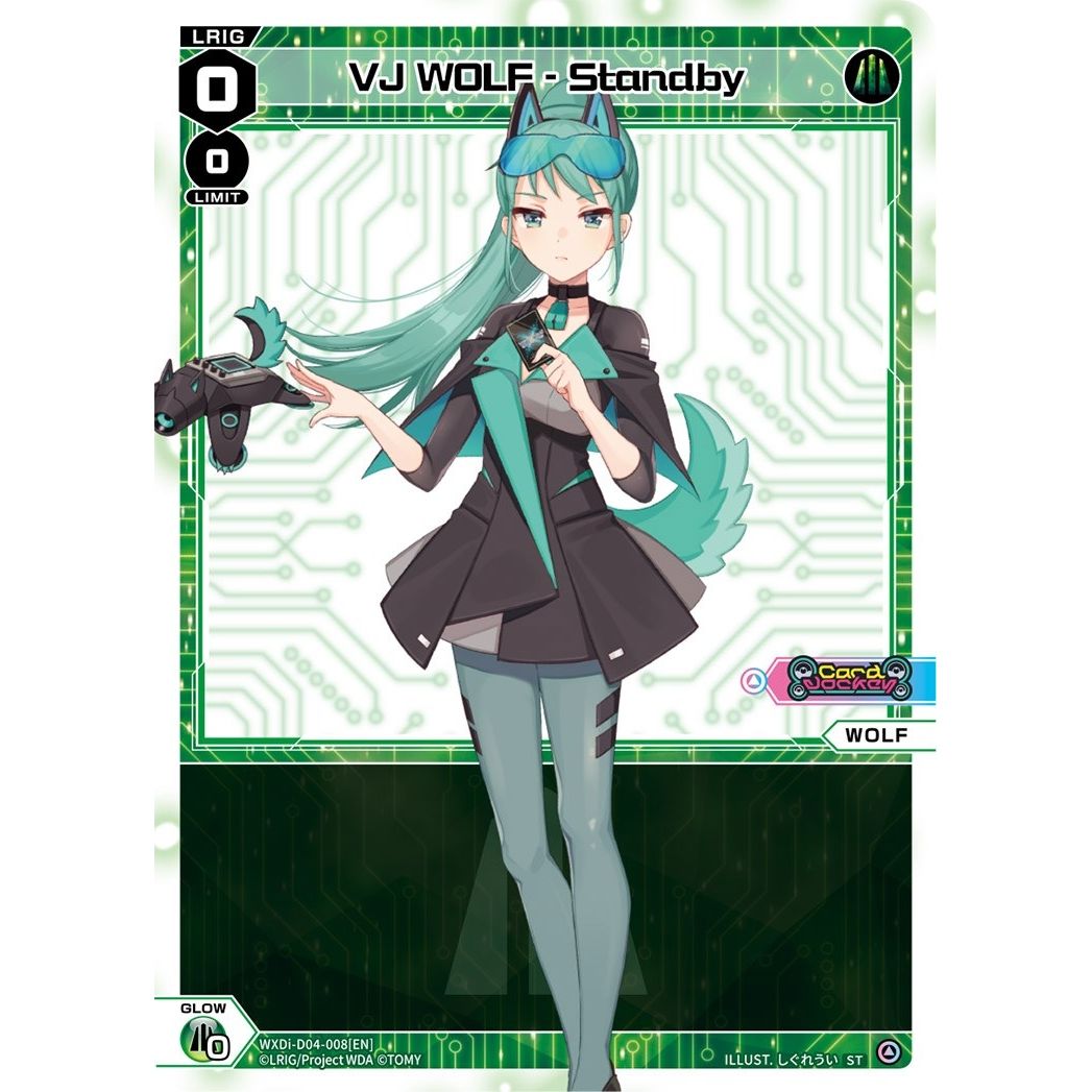 Image for VJ WOLF - Standby (WXDi-D04-008[EN]) (WXDi-D04) - WIXOSS