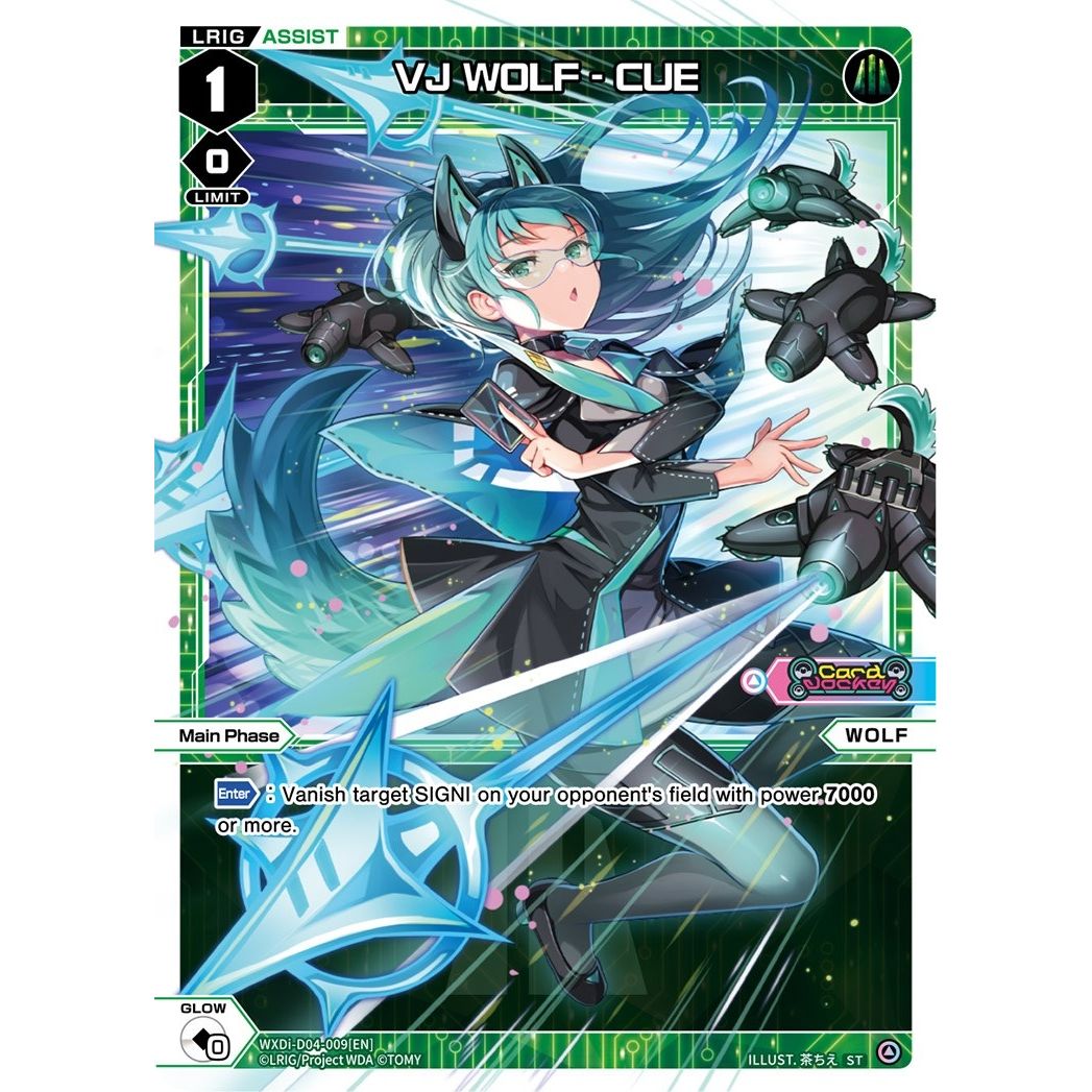 Image for VJ WOLF - CUE (WXDi-D04-009[EN]) (WXDi-D04) - WIXOSS