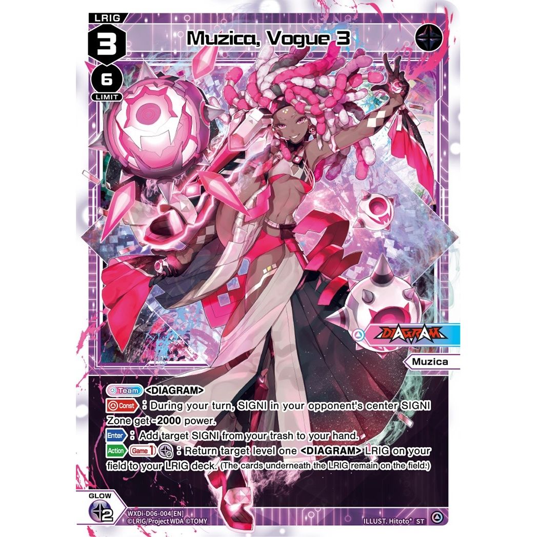 Image for Muzica, Vogue 3 (WXDi-D06-004[EN]) (WXDi-D06) - WIXOSS