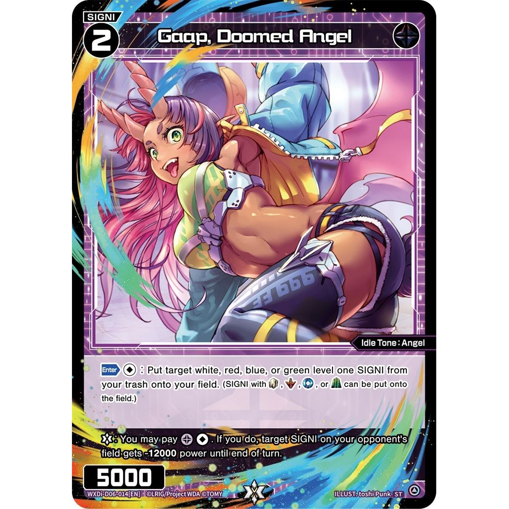 Image for Gaap, Doomed Angel (WXDi-D06-014[EN]) (WXDi-D06) - WIXOSS