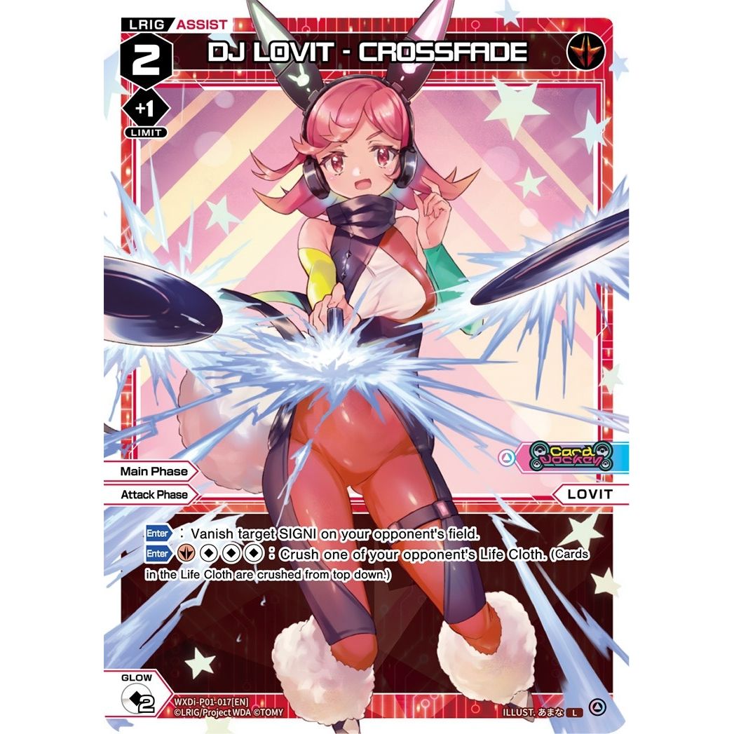 Image for DJ LOVIT - CROSSFADE (WXDi-P01-017[EN]) (WXDi-P01) - WIXOSS