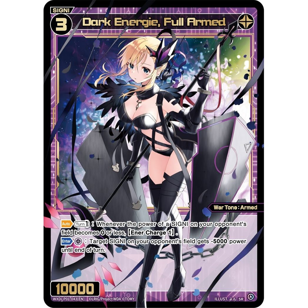 Image for Dark Energie, Full Armed (WXDi-P01-043[EN]) (WXDi-P01) - WIXOSS