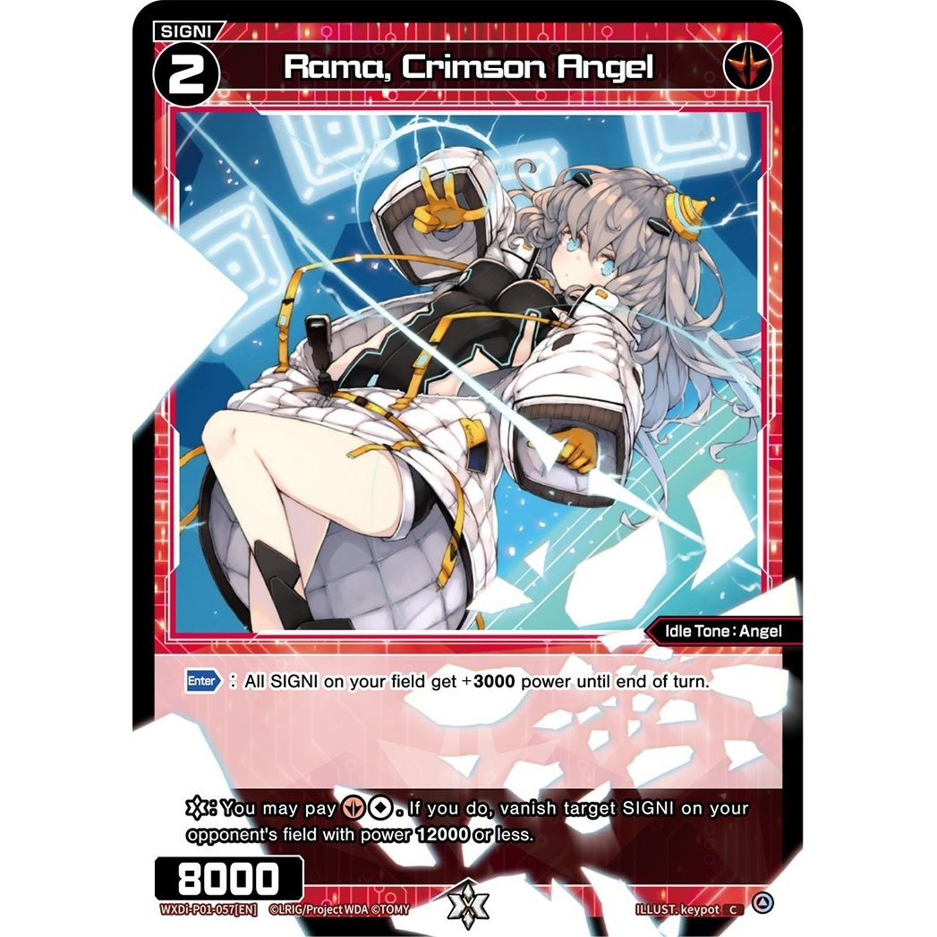 Image for Rama, Crimson Angel (WXDi-P01-057[EN]) (WXDi-P01) - WIXOSS