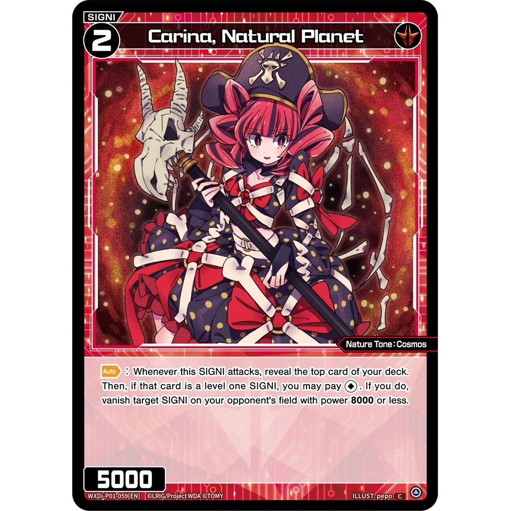 Image for Carina, Natural Planet (WXDi-P01-059[EN]) (WXDi-P01) - WIXOSS