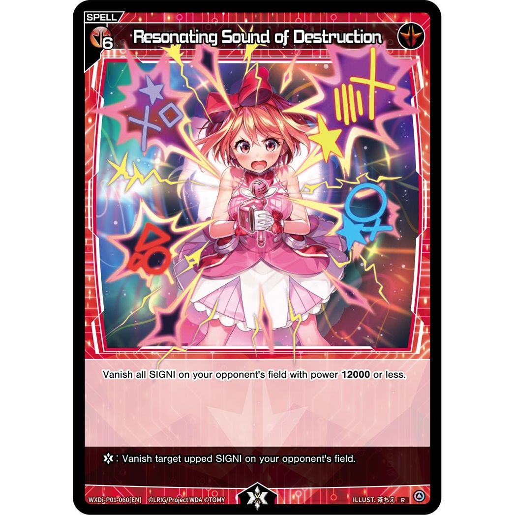 Image for Resonating Sound of Destruction (WXDi-P01-060[EN]) (WXDi-P01) - WIXOSS