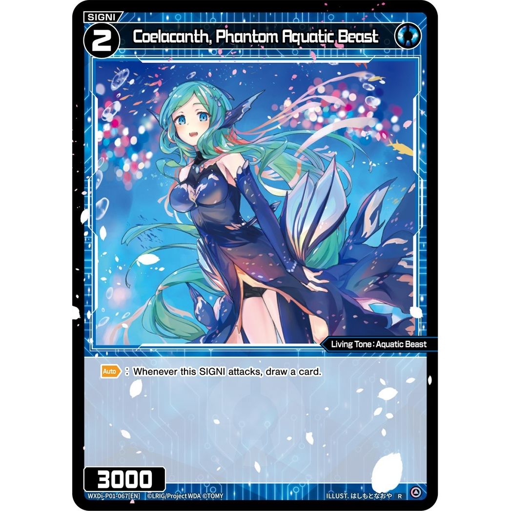 Image for Coelacanth, Phantom Aquatic Beast (WXDi-P01-067[EN]) (WXDi-P01) - WIXOSS