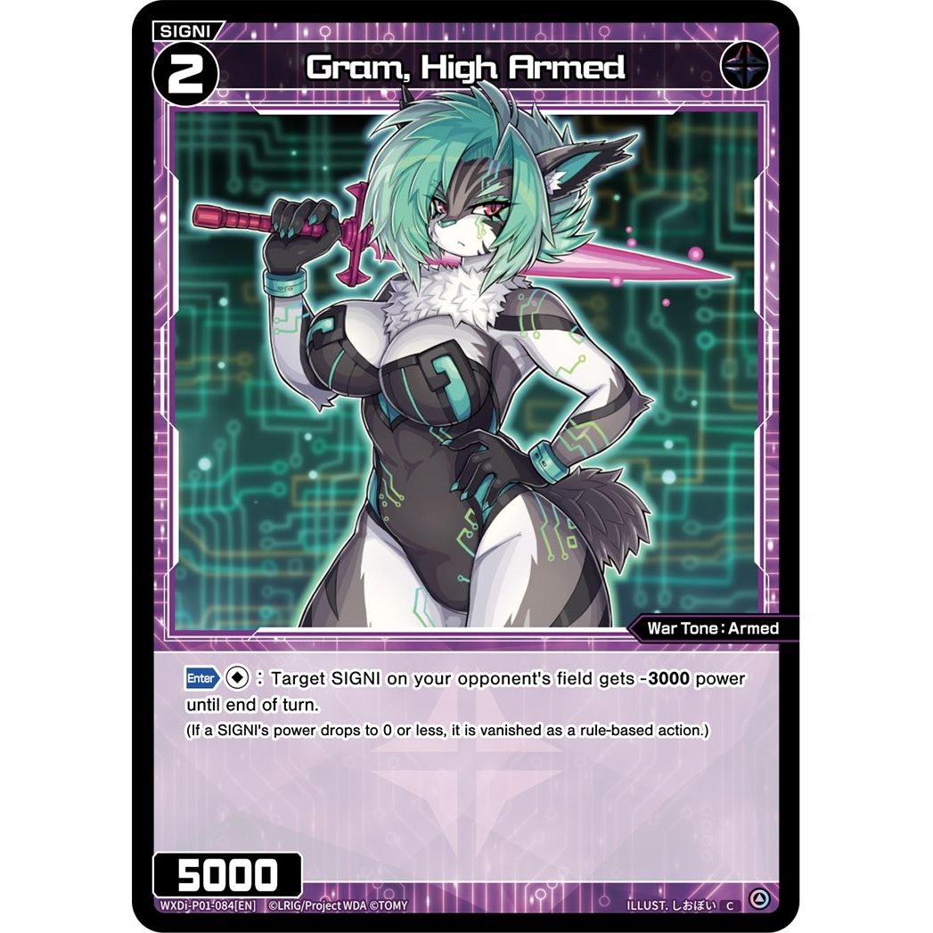 Image for Gram, High Armed (WXDi-P01-084[EN]) (WXDi-P01) - WIXOSS
