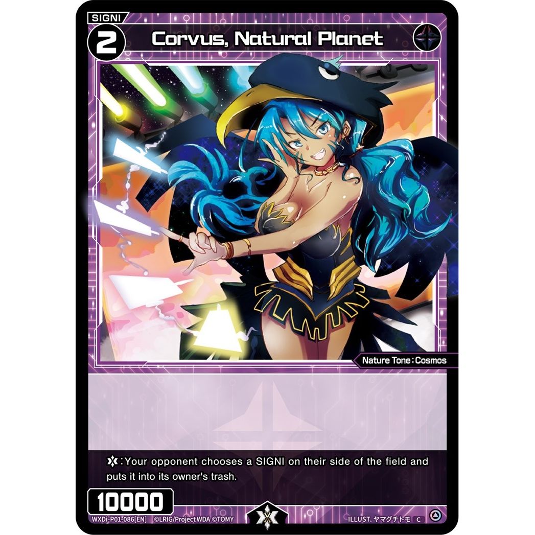Image for Corvus, Natural Planet (WXDi-P01-086[EN]) (WXDi-P01) - WIXOSS