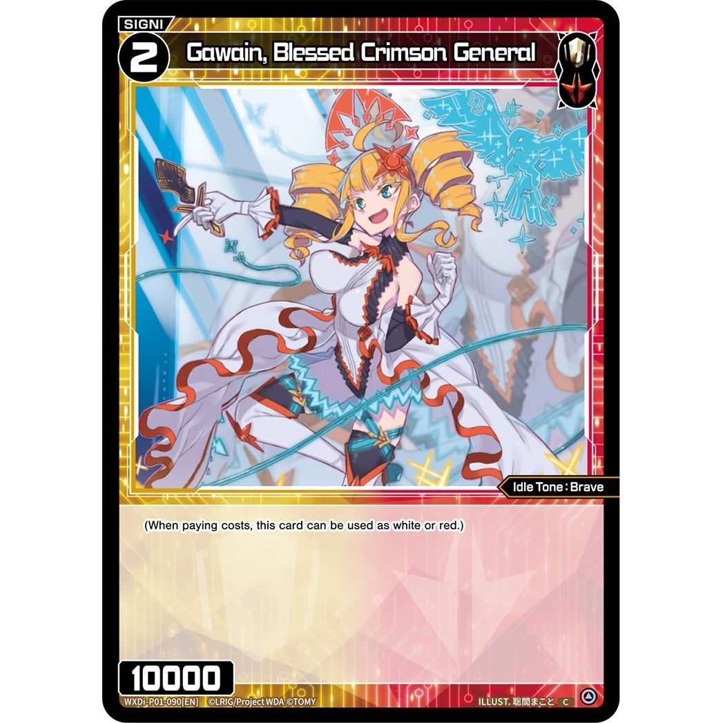 Image for Gawain, Blessed Crimson General (WXDi-P01-090[EN]) (WXDi-P01) - WIXOSS