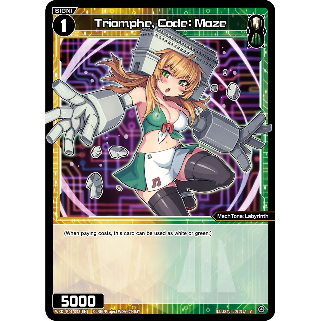 Image for Triomphe, Code: Maze (WXDi-P01-093[EN]) (WXDi-P01) - WIXOSS