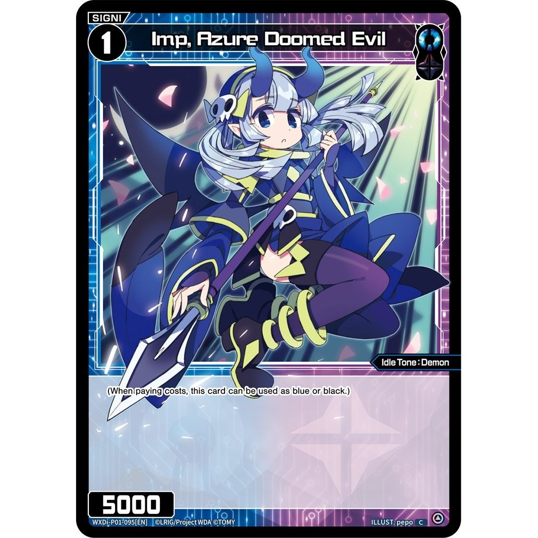 Image for Imp, Azure Doomed Evil (WXDi-P01-095[EN]) (WXDi-P01) - WIXOSS