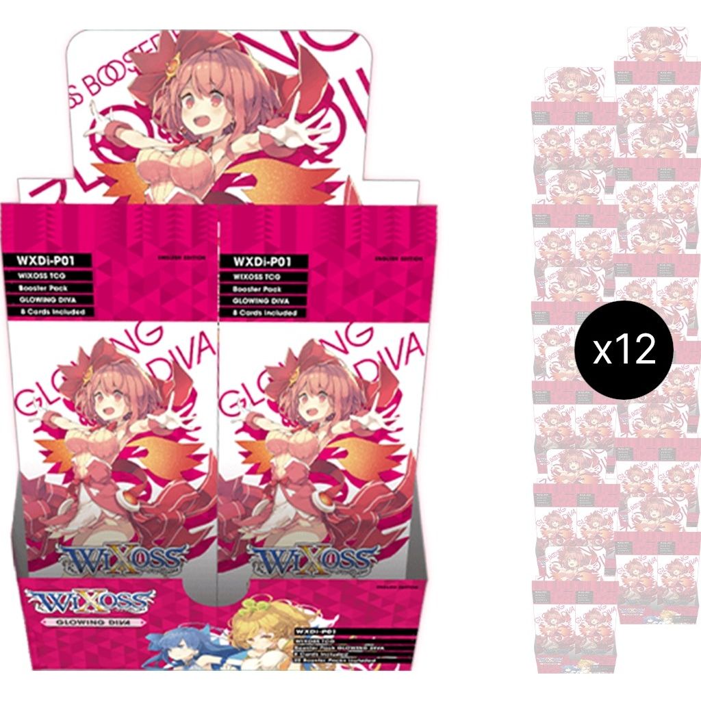 Image for Glowing Diva Booster Box Case - WIXOSS