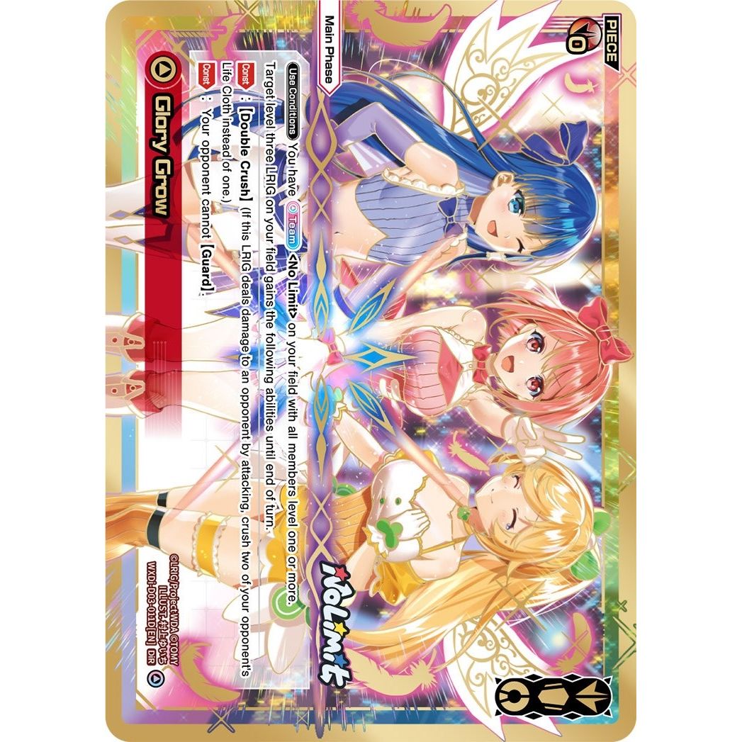 Image for Glory Grow (DiR) (WXDi-D03-011D[EN]) (WXDi-P01) - WIXOSS