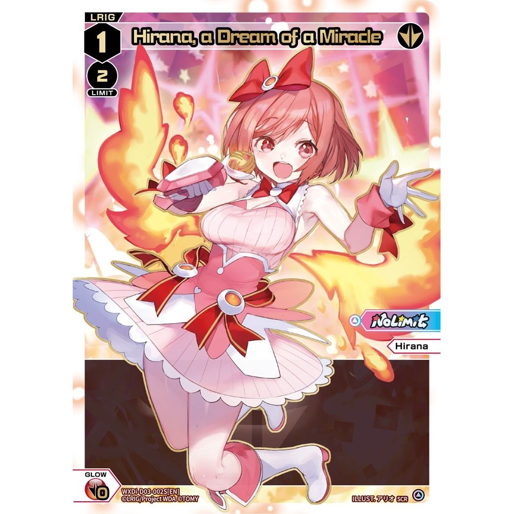 Image for Hirana, a Dream of a Miracle (SCR) (WXDi-D03-002S[EN]) (WXDi-P01) - WIXOSS