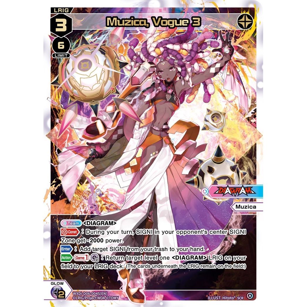 Image for Muzica, Vogue 3 (SCR) (WXDi-D06-004S[EN]) (WXDi-P01) - WIXOSS