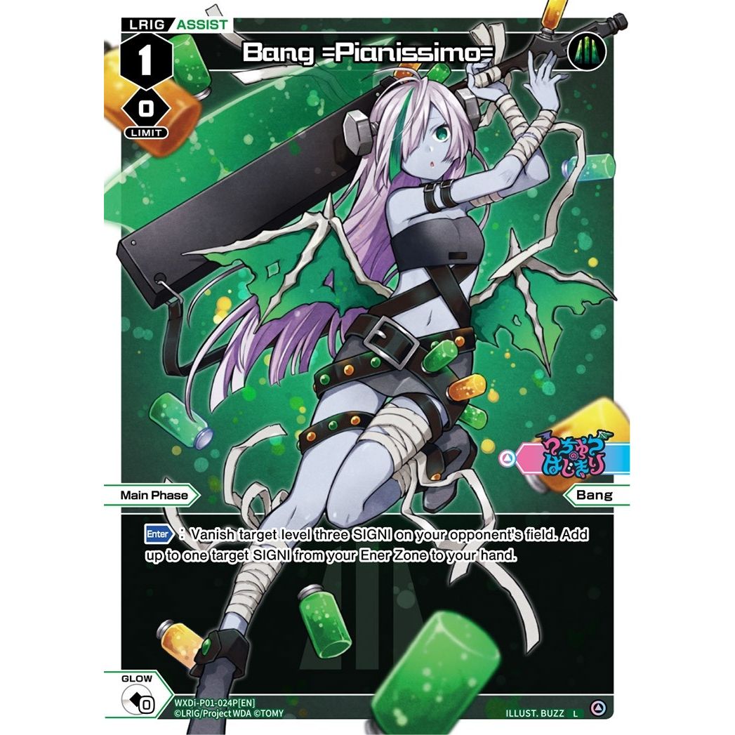 Image for Bang =Pianissimo= (Parallel Foil) (WXDi-P01-024P[EN]) (WXDi-P01) - WIXOSS