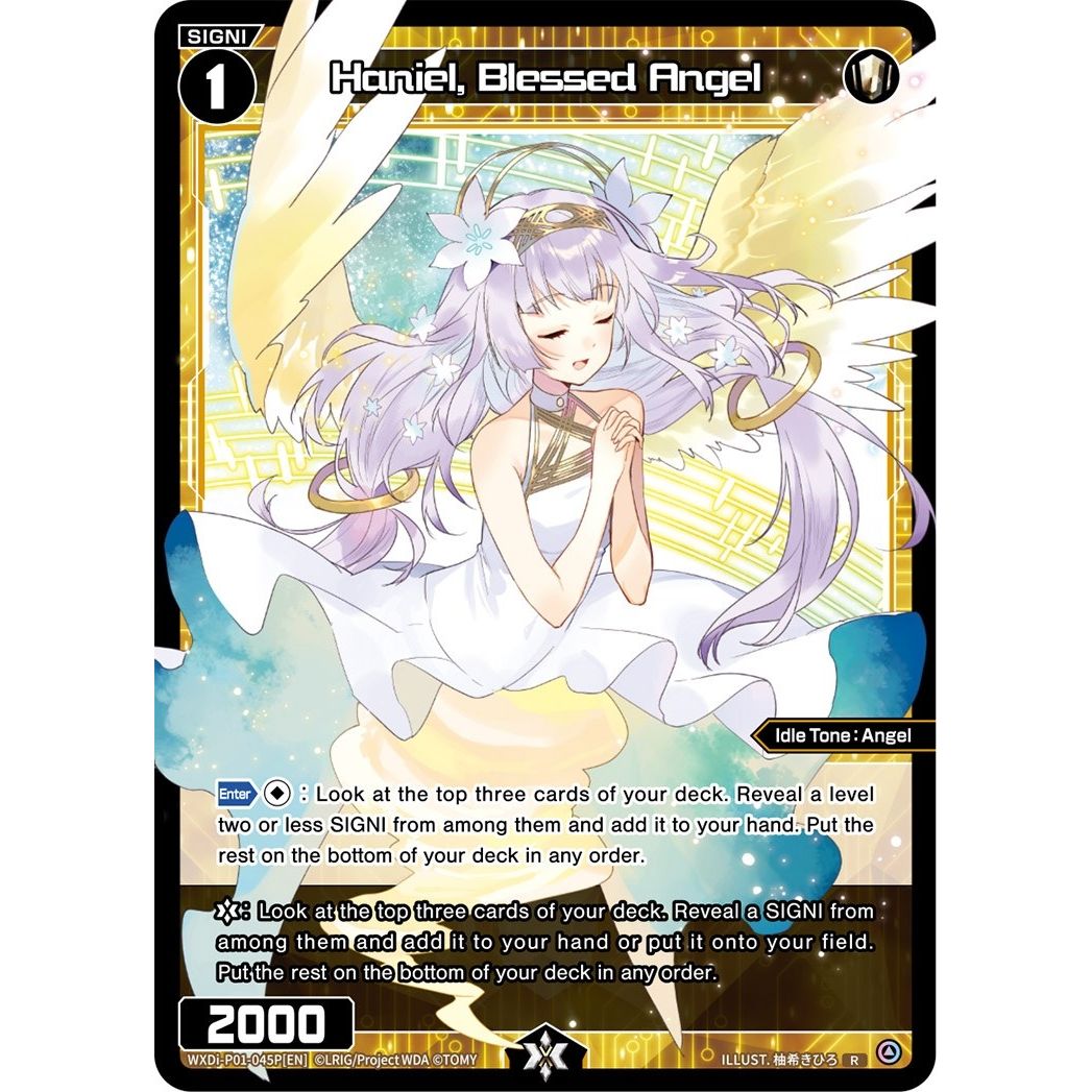 Image for Haniel, Blessed Angel (Parallel Foil) (WXDi-P01-045P[EN]) (WXDi-P01) - WIXOSS