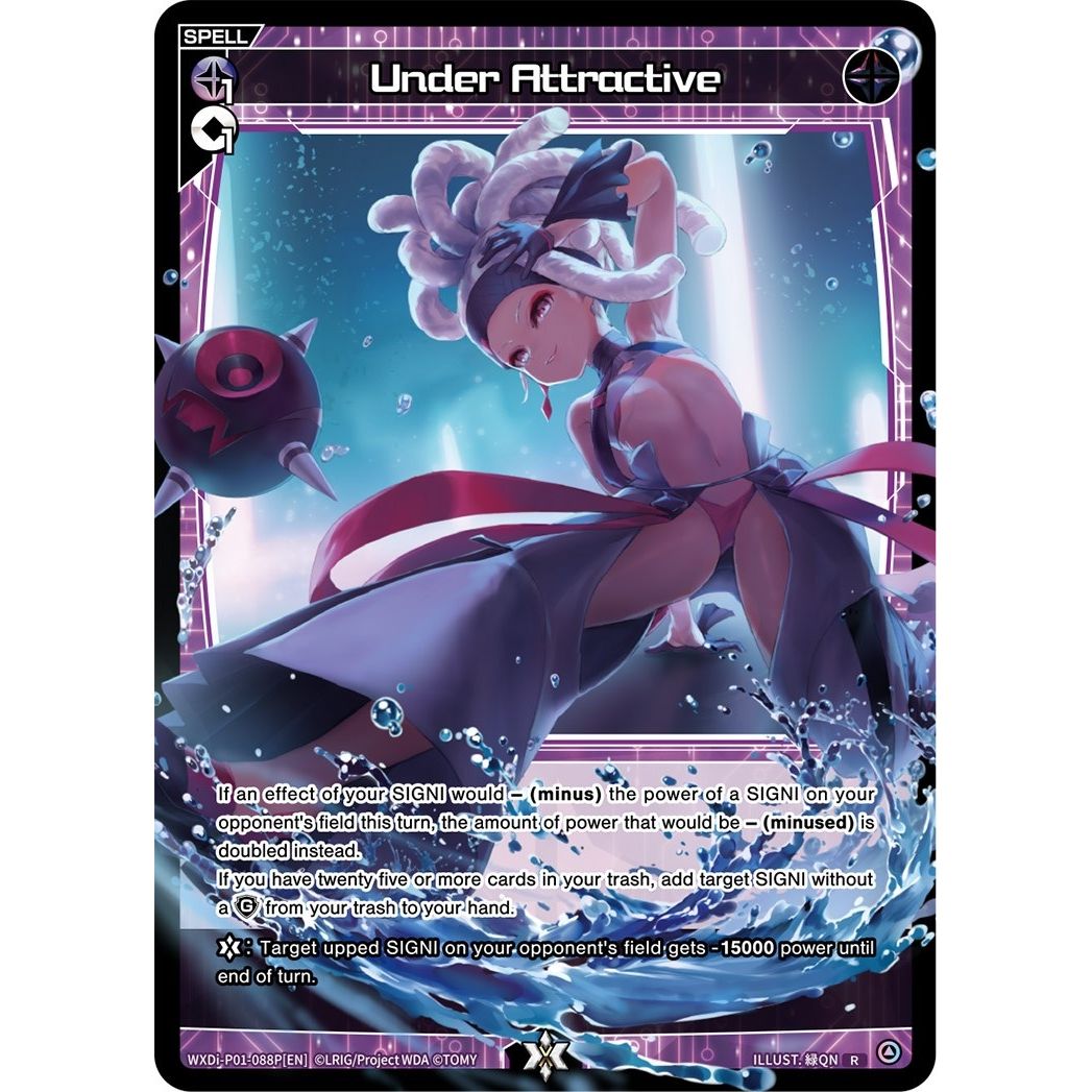 Image for Under Attractive (Parallel Foil) (WXDi-P01-088P[EN]) (WXDi-P01) - WIXOSS