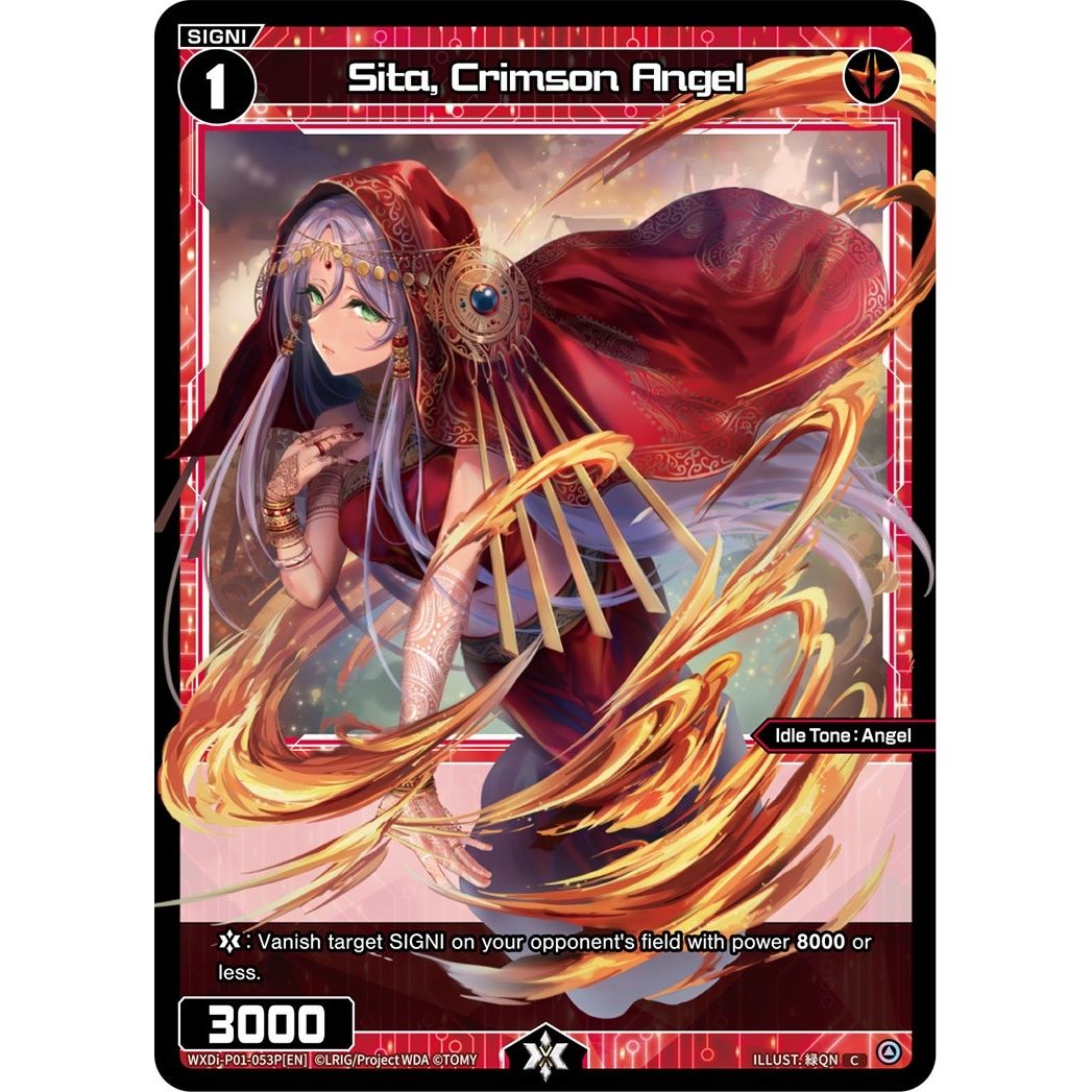 Image for Sita, Crimson Angel (Parallel Foil) (WXDi-P01-053P[EN]) (WXDi-P01) - WIXOSS