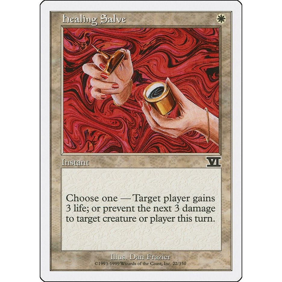 Image for Healing Salve (22) (6ED) - Magic: The Gathering