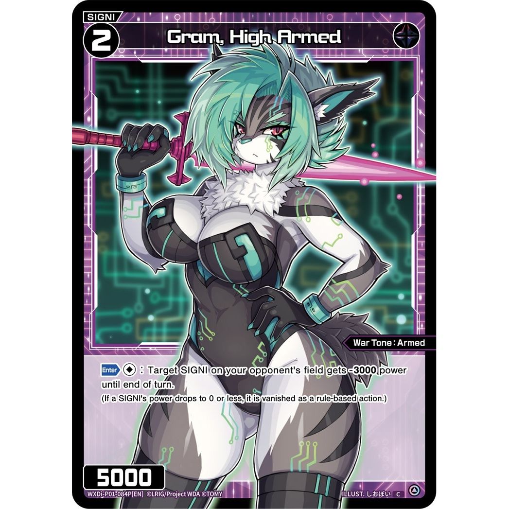 Image for Gram, High Armed (Parallel Foil) (WXDi-P01-084P[EN]) (WXDi-P01) - WIXOSS