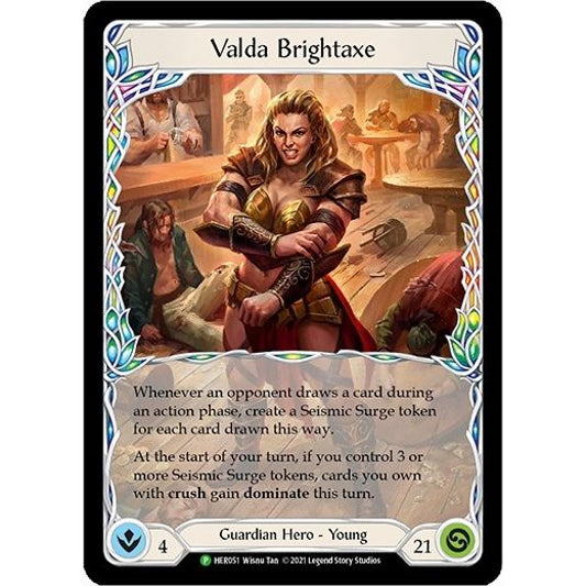 Image for Valda Brightaxe - HER051 (HER051) (PR) - Flesh and Blood TCG