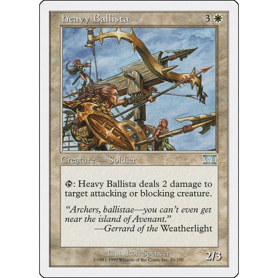 Image for Heavy Ballista (23) (6ED) - Magic: The Gathering