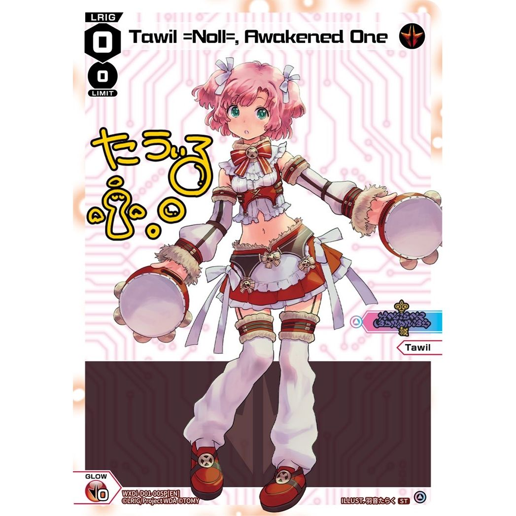 Image for Tawil =Noll=, Awakened One (Parallel Foil) (WXDi-D01-005P[EN]) (WXDi-P00) - WIXOSS