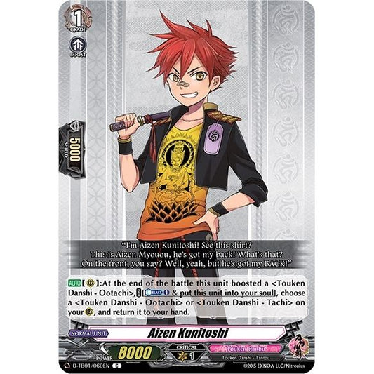 Image for Aizen Kunitoshi (D-TB01/060EN) (D-TB01) - Cardfight Vanguard