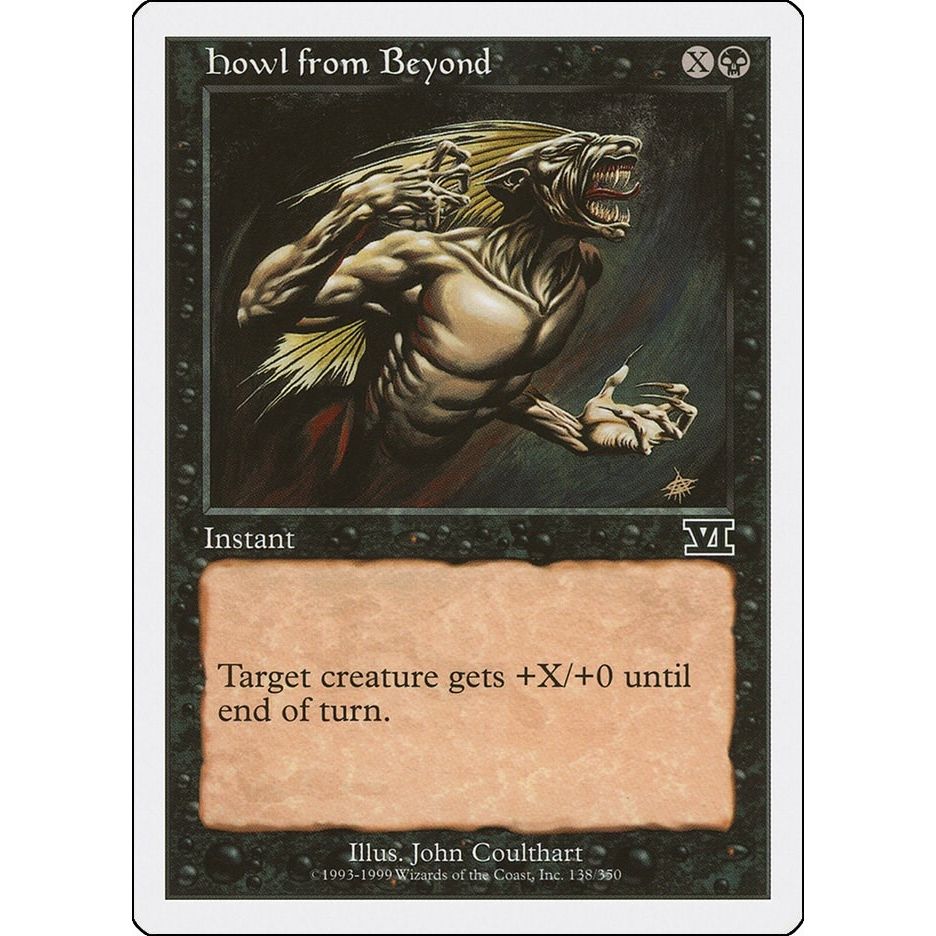 Image for Howl from Beyond (138) (6ED) - Magic: The Gathering