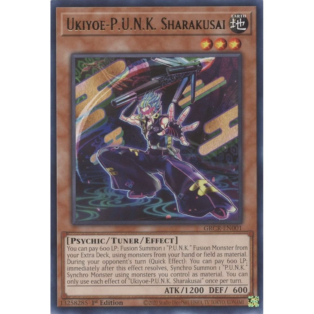 Image for Ukiyoe-P.U.N.K. Sharakusai (GRCR-EN001) (GRCR) - YuGiOh