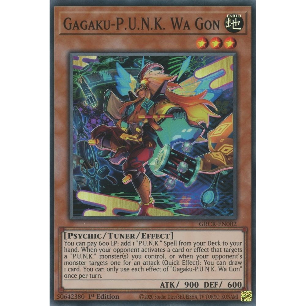 Image for Gagaku-P.U.N.K. Wa Gon (GRCR-EN002) (GRCR) - YuGiOh