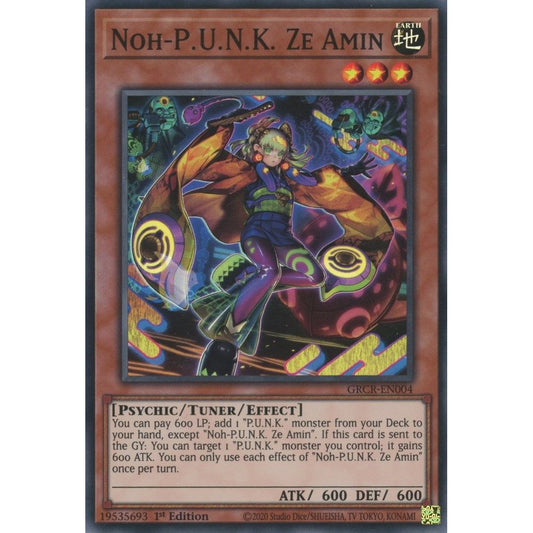 Image for Noh-P.U.N.K. Ze Amin (GRCR-EN004) (GRCR) - YuGiOh
