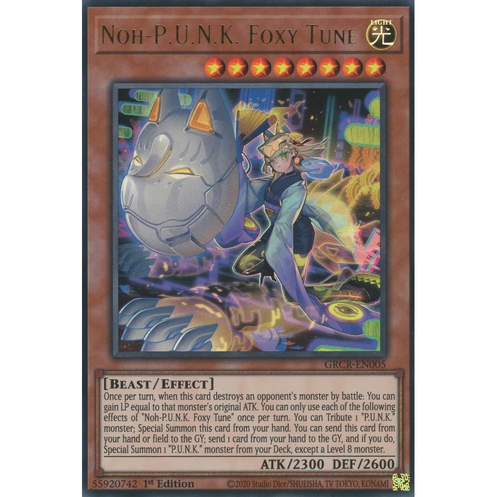 Image for Noh-P.U.N.K. Foxy Tune (GRCR-EN005) (GRCR) - YuGiOh