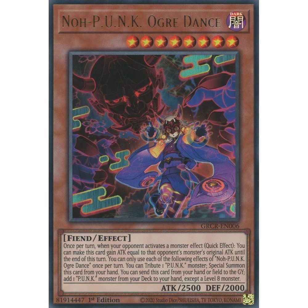Image for Noh-P.U.N.K. Ogre Dance (GRCR-EN006) (GRCR) - YuGiOh