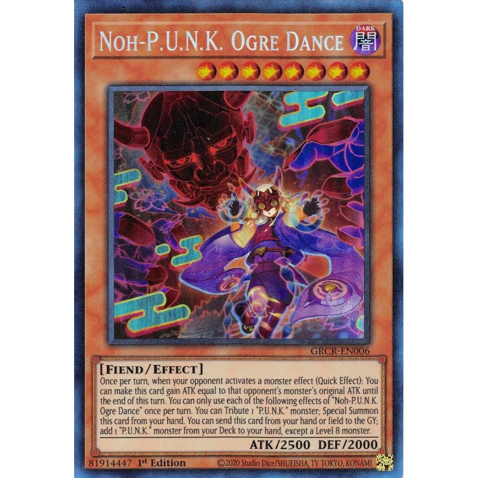 Image for Noh-P.U.N.K. Ogre Dance (CR) (GRCR-EN006) (GRCR) - YuGiOh