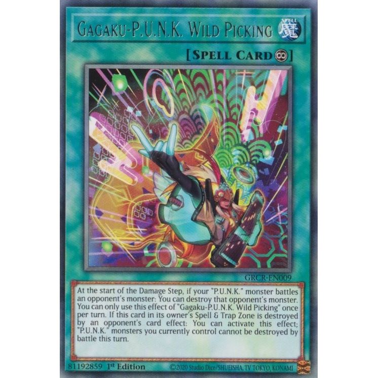 Image for Gagaku-P.U.N.K. Wild Picking (GRCR-EN009) (GRCR) - YuGiOh