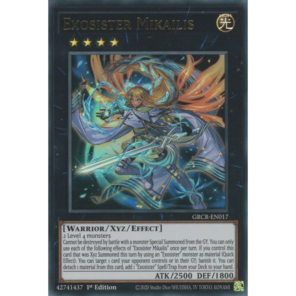 Image for Exosister Mikailis (GRCR-EN017) (GRCR) - YuGiOh
