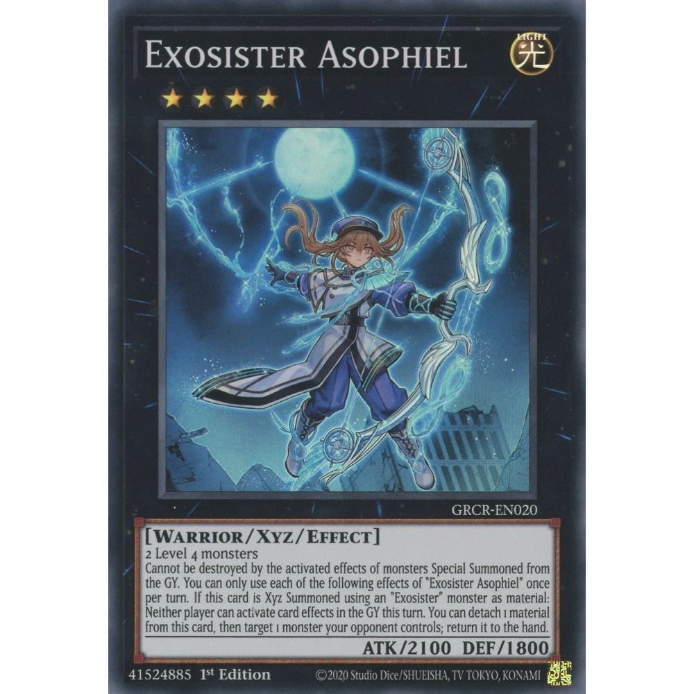 Image for Exosister Asophiel (GRCR-EN020) (GRCR) - YuGiOh