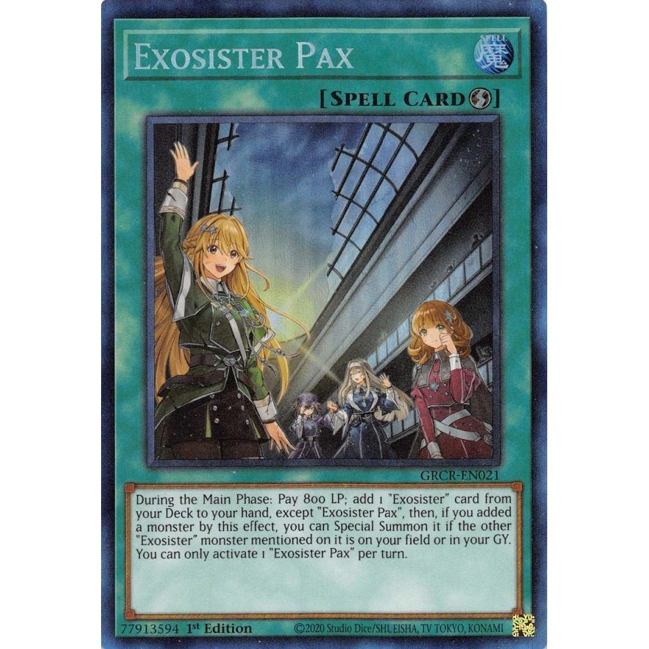 Image for Exosister Pax (CR) (GRCR-EN021) (GRCR) - YuGiOh