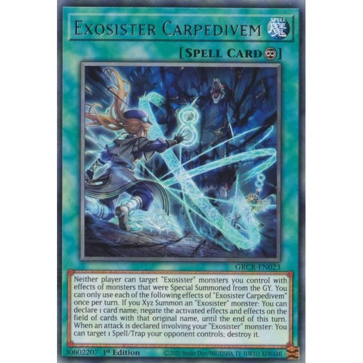 Image for Exosister Carpedivem (GRCR-EN023) (GRCR) - YuGiOh