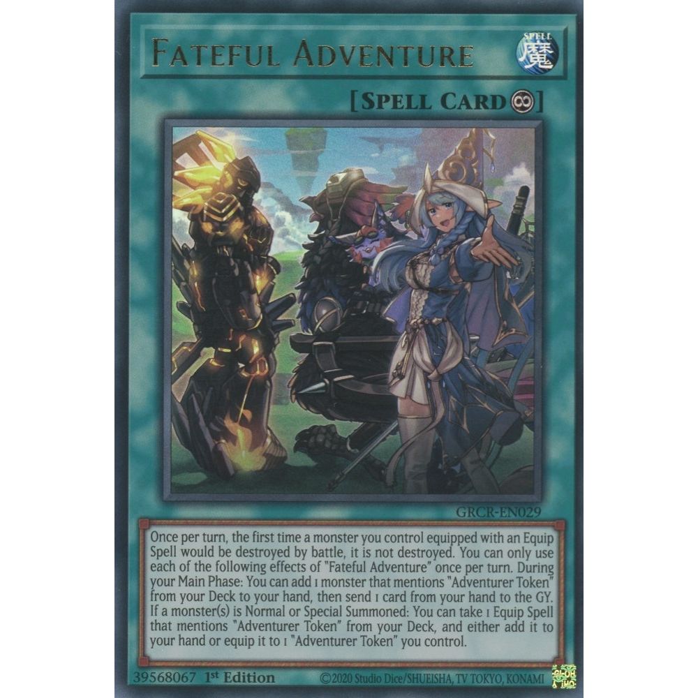 Image for Fateful Adventure (GRCR-EN029) (GRCR) - YuGiOh
