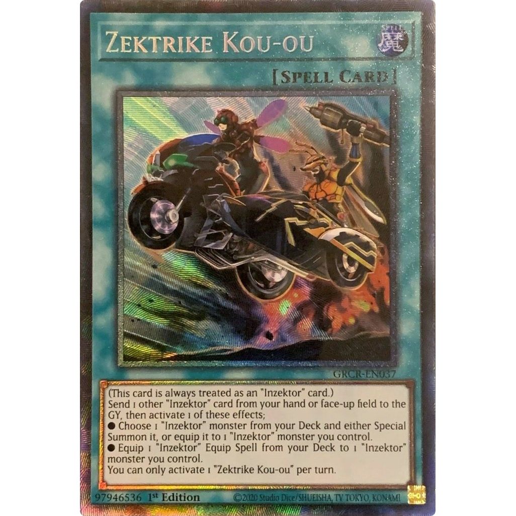 Image for Zektrike Kou-ou (CR) (GRCR-EN037) (GRCR) - YuGiOh