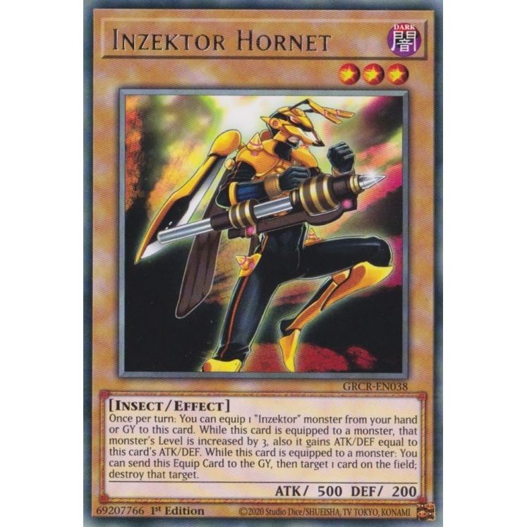 Image for Inzektor Hornet (GRCR-EN038) (GRCR) - YuGiOh