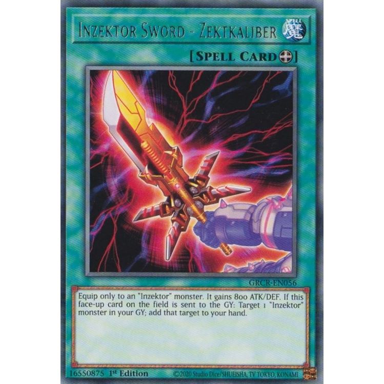 Image for Inzektor Sword - Zektkaliber (GRCR-EN056) (GRCR) - YuGiOh